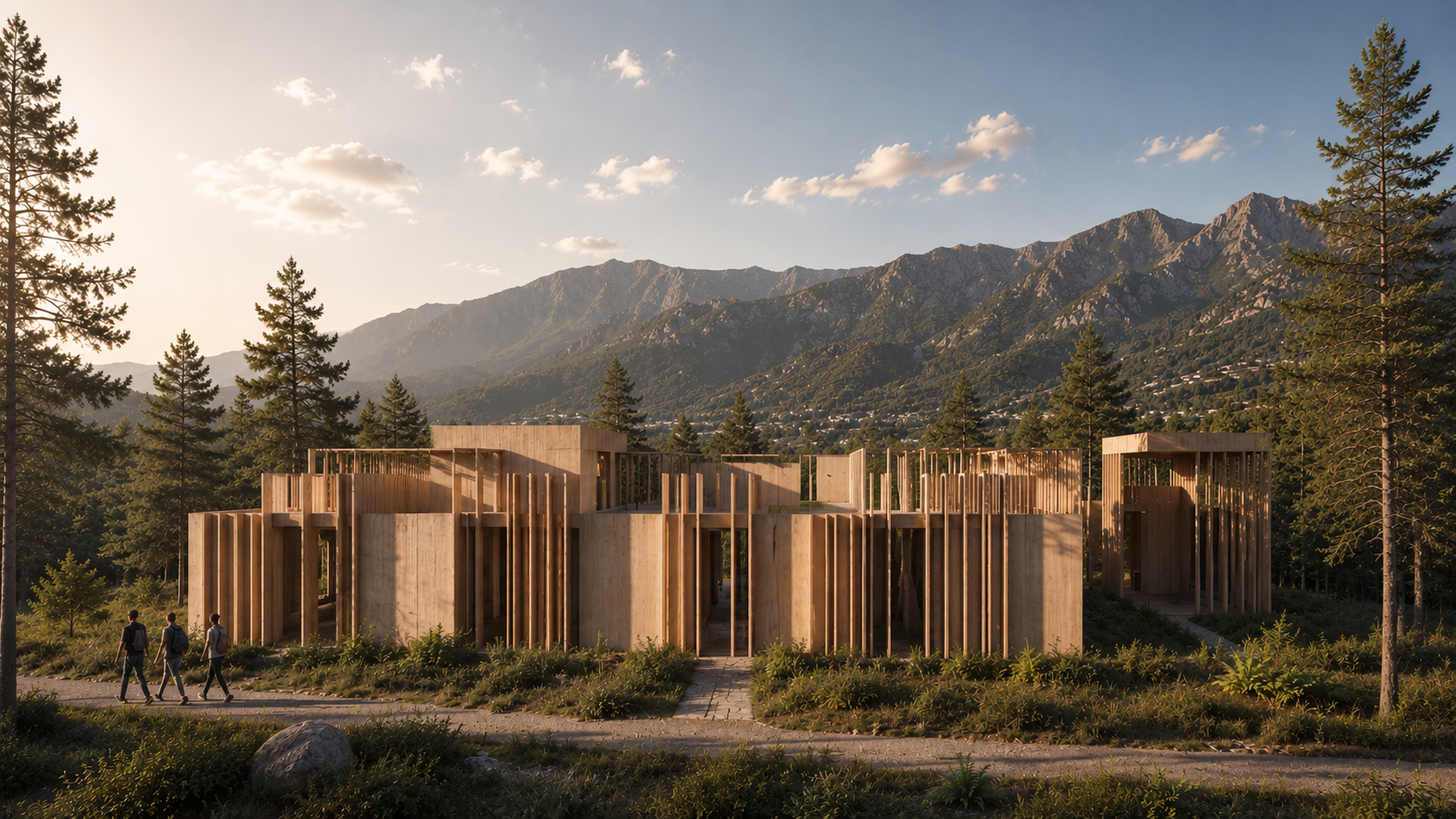 THE PAUSE — hillside rendering