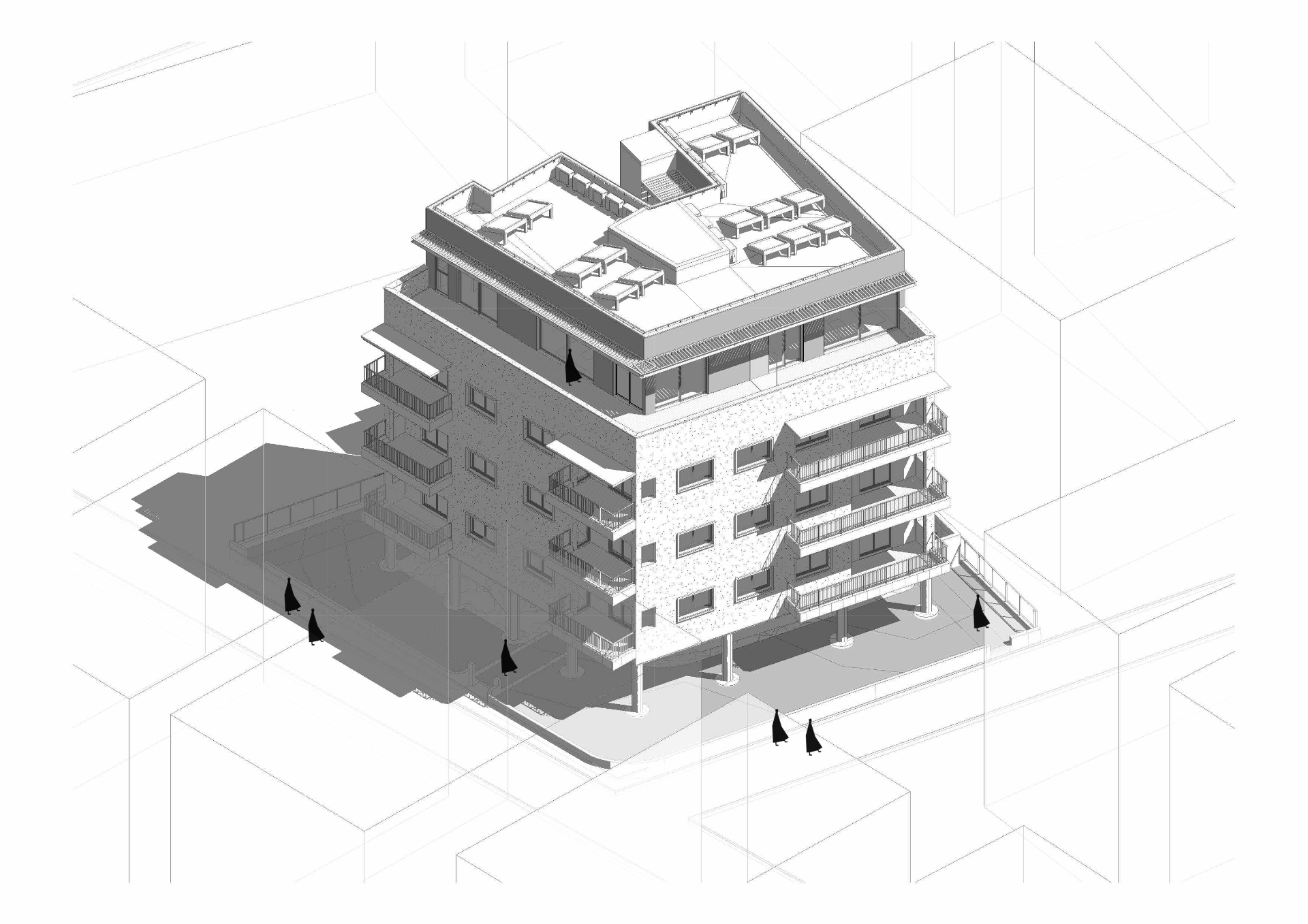 VISEL 5 — axonometric view