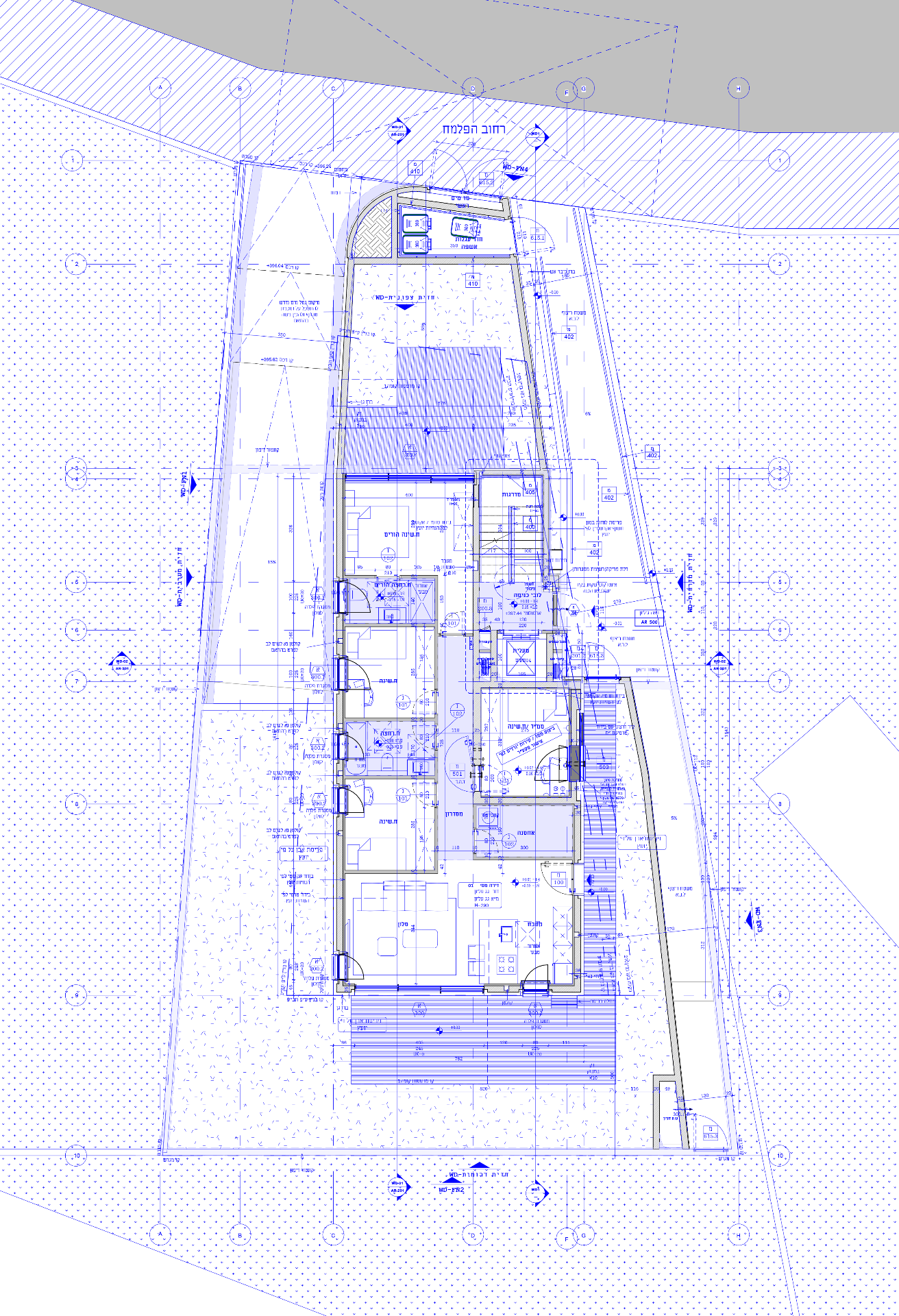 PALMACH 140 — ground floor plan